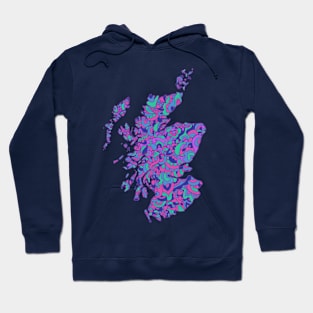 Scotland Map Hoodie